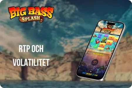 RTP 96,71 procent och hög volatilitet i Big Bass Splash no deposit bonus