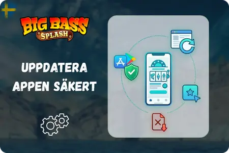Big Bass Splash App Store uppdatering på mobilen
